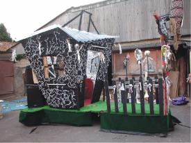 Our Voodoo Float for Pewsey Carnival