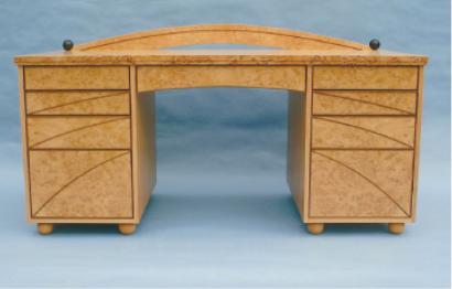 Burr Oak Desk.